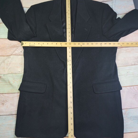 Fioravanti Couture Black Cashmere Blazer Jacket 100% Cashmere Made In USA Mens - Picture 3 of 10